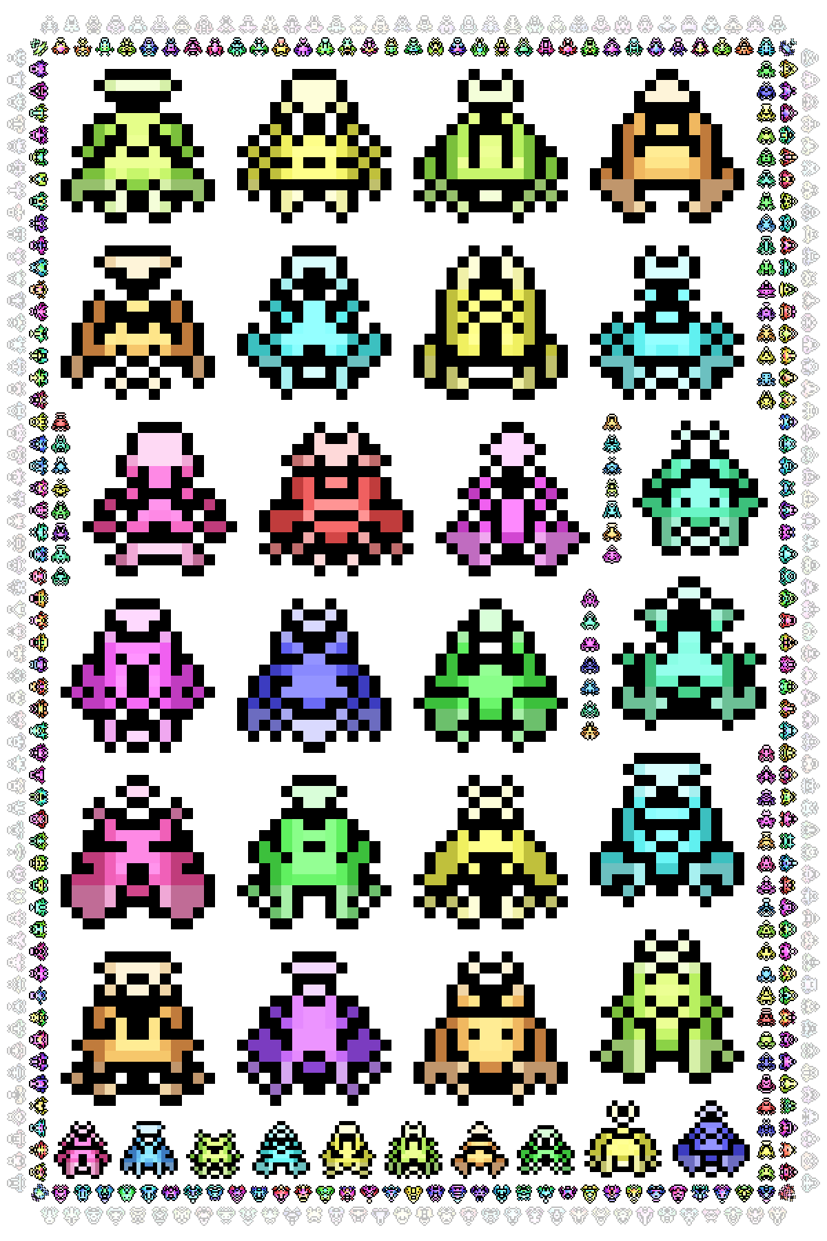 Pixel Spaceships #26 static token preview