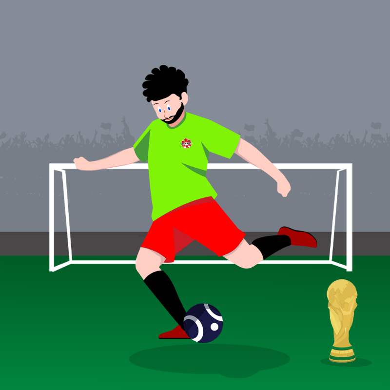 World Cup - CANADA #6 static token preview