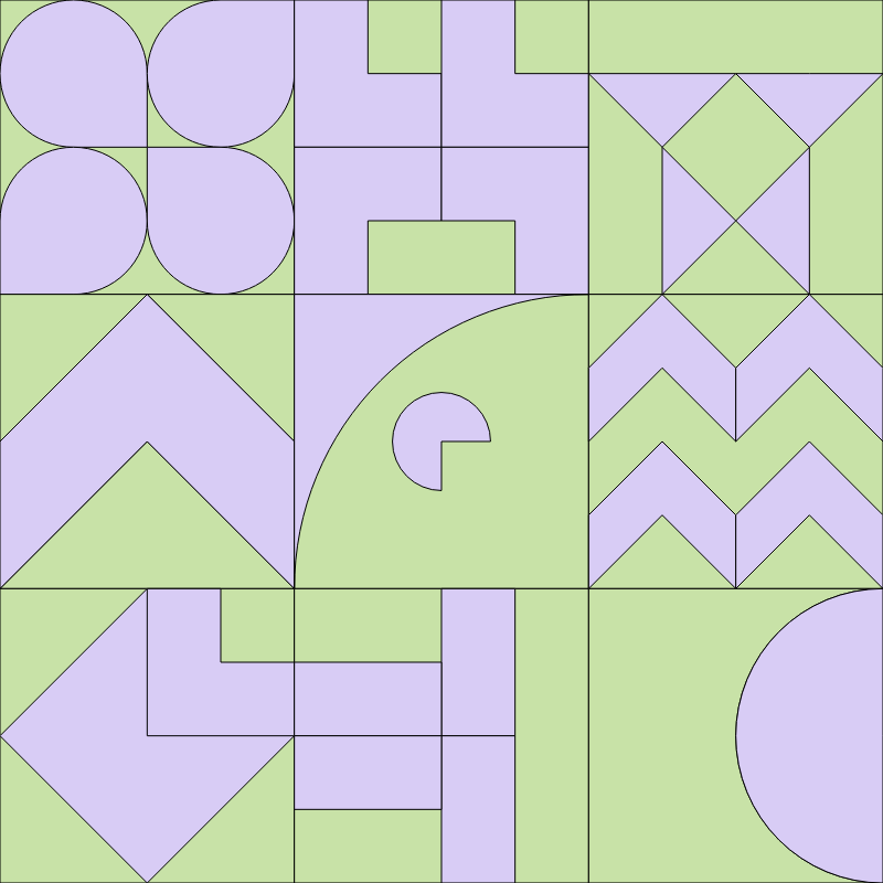 Geometric Shapes #9 static token preview