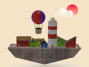 Coastal village project preview