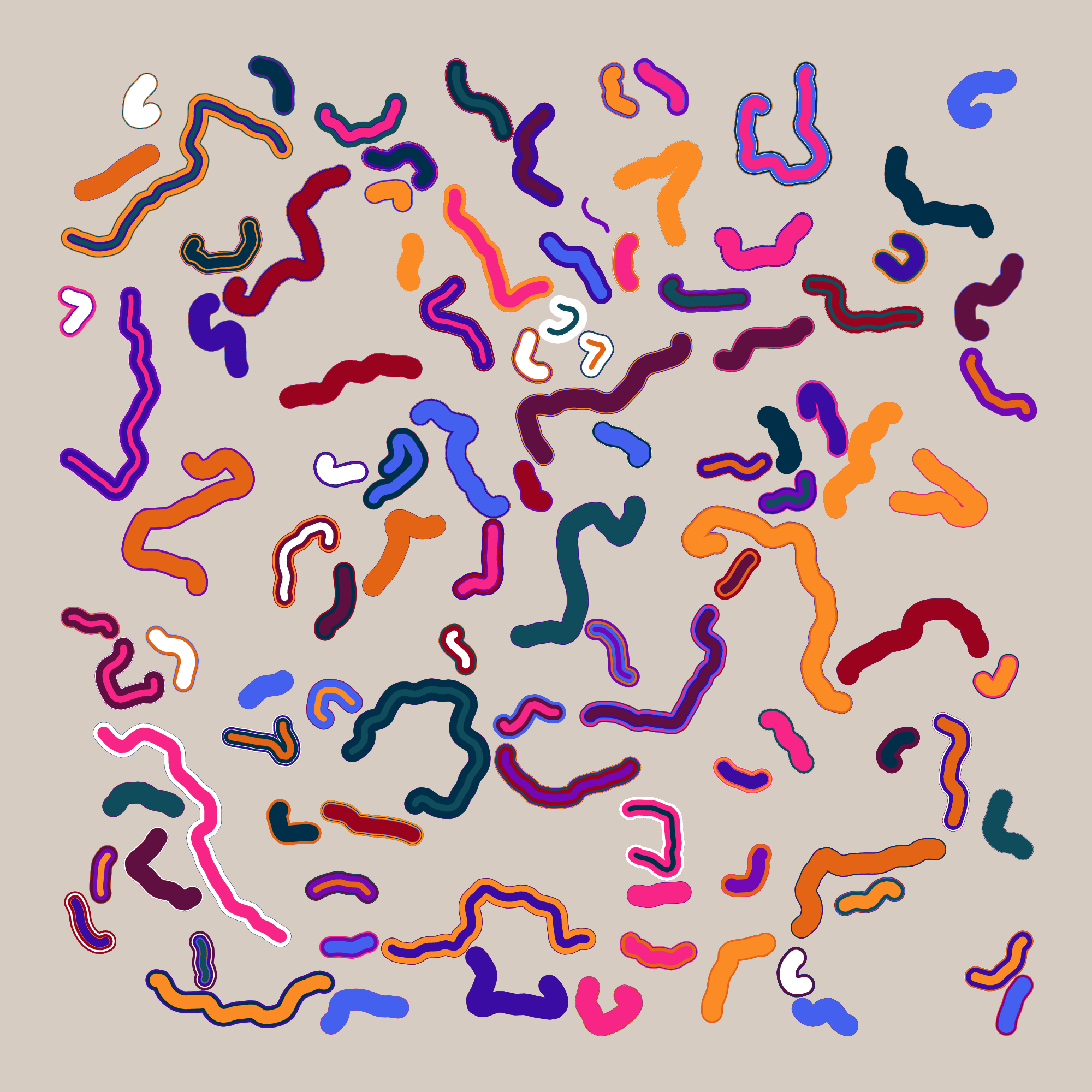 fields, sketches #9 static token preview