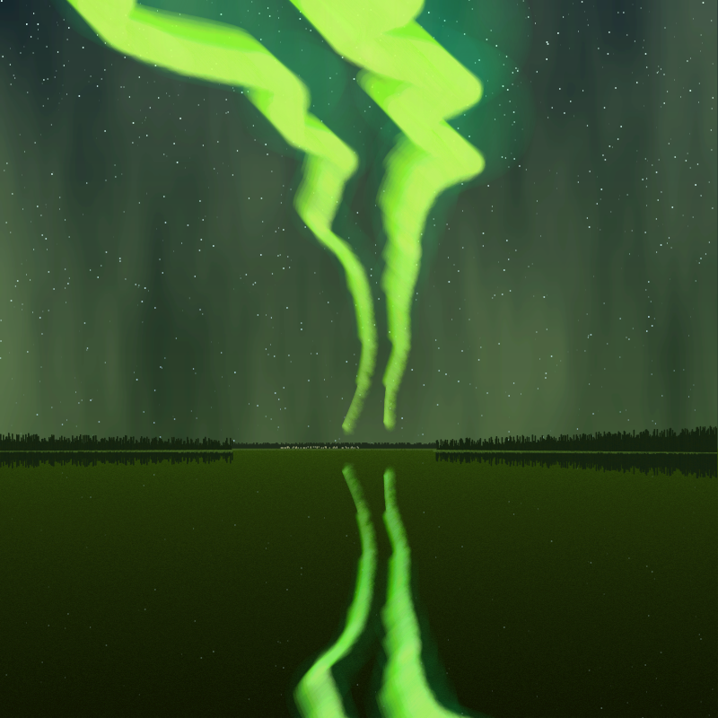 Aurora Borealis #1 static token preview