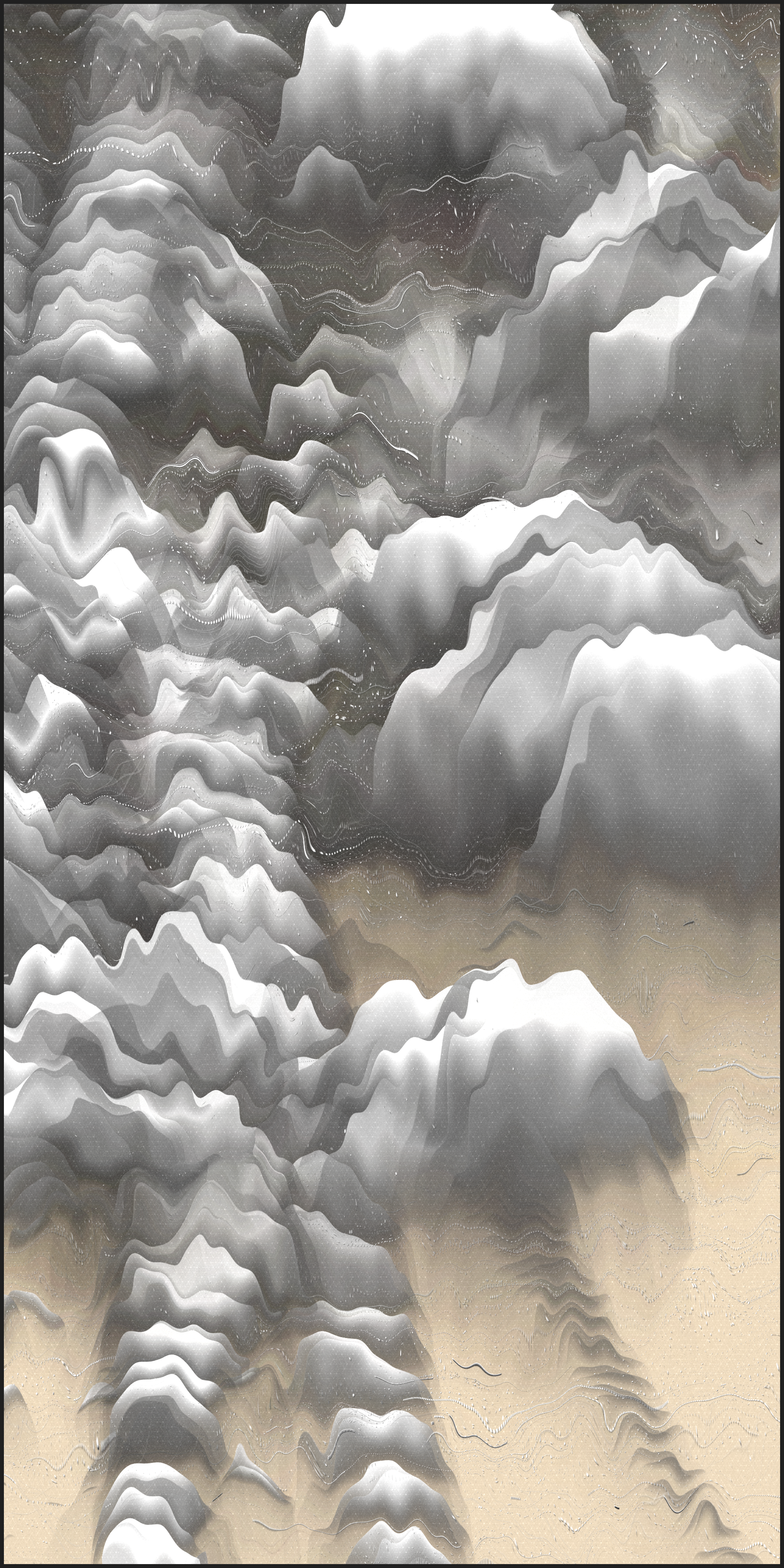晩夏の山岳 Mountains in Late Summer #7 static token preview