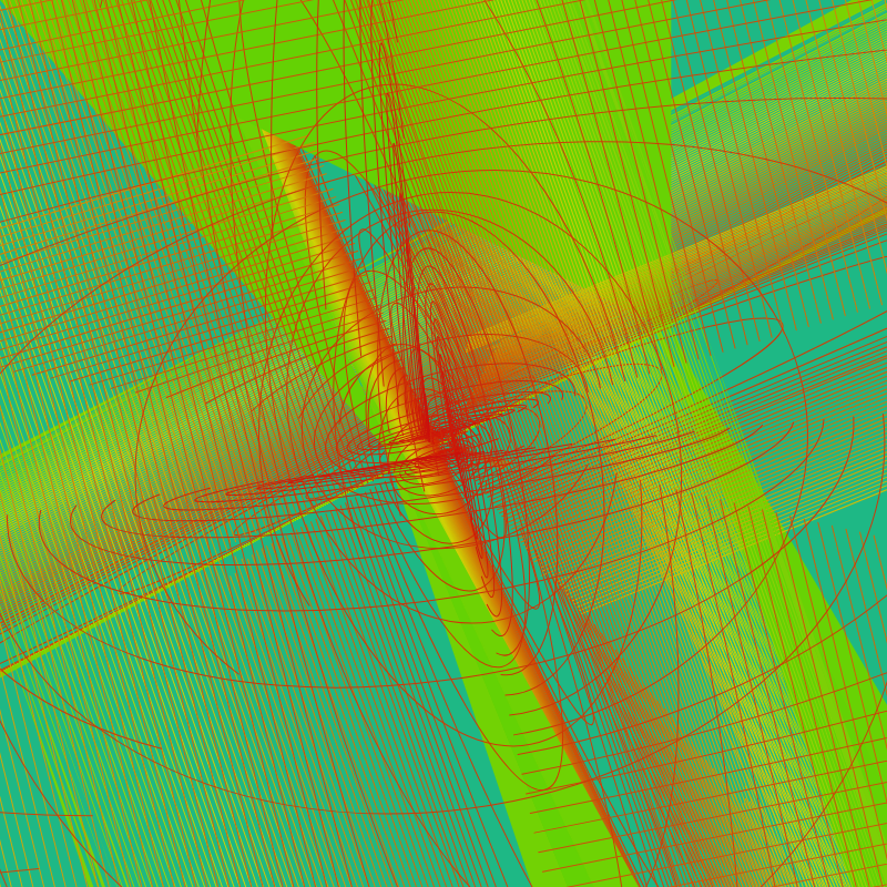 Fibonacci Rainbow Spirals 17 #1 static token preview