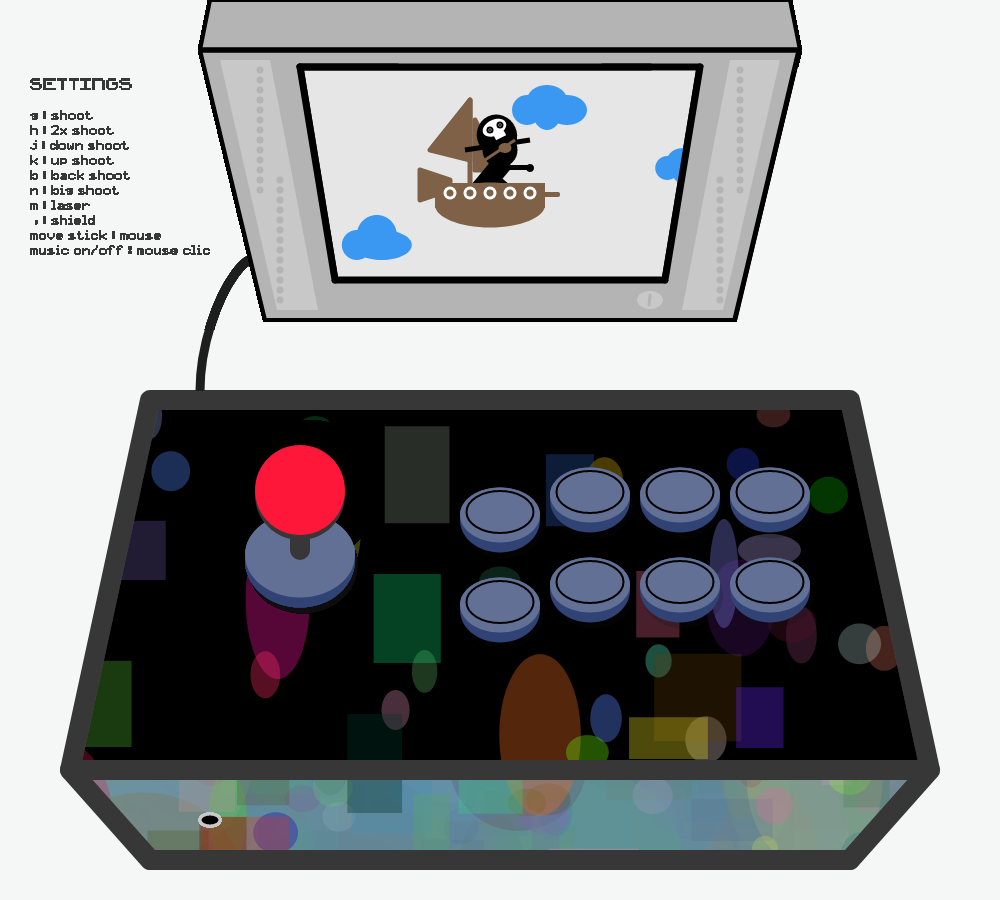 Arcade stick #12 static token preview