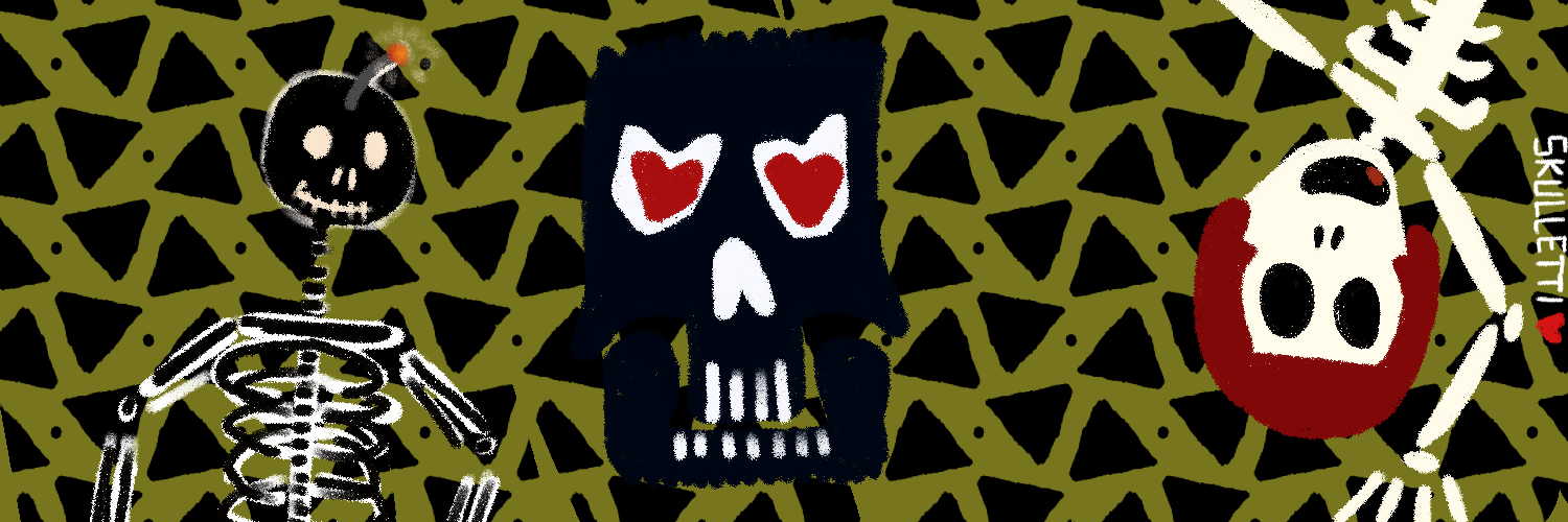 SKULLETTI TWITTER BANNER #42 static token preview