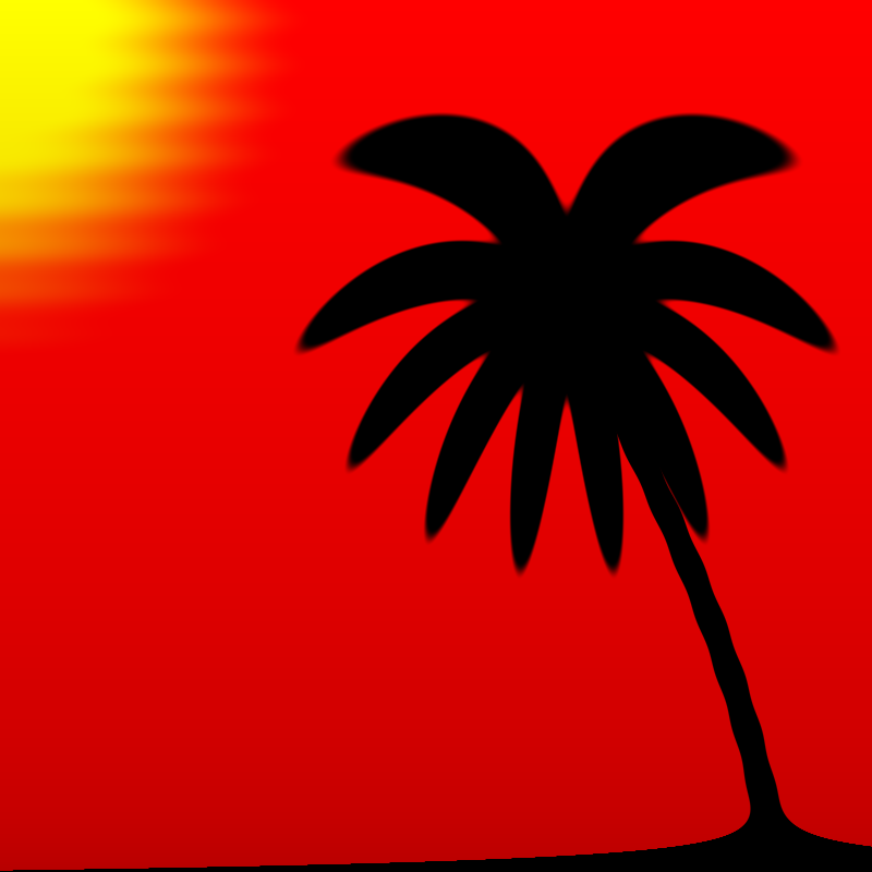 Sunset beach #1 static token preview