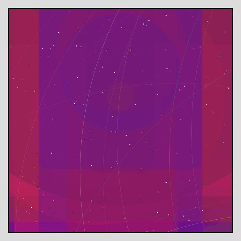 Color Field Starry B #21 static token preview