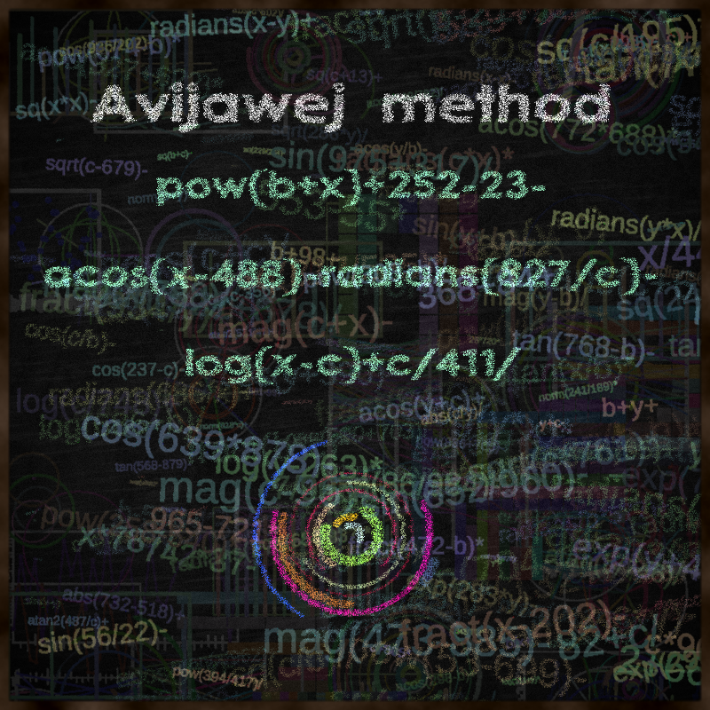 Formula on chalkboard 100% code #8 static token preview