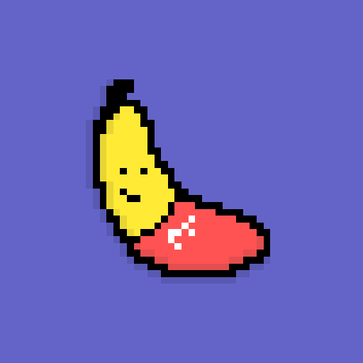 Pixel Bananas #7 static token preview