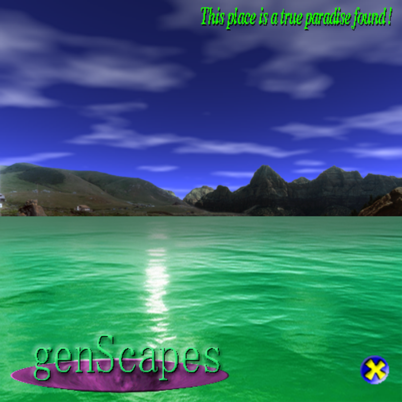 genScapes #5 static token preview