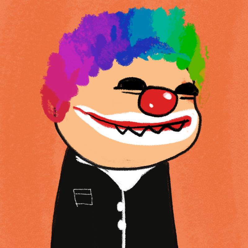 Peculiar clown #10 static token preview