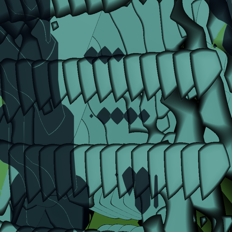 dragon☁️🐉☁️scales #9 static token preview