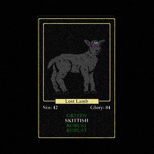 SACRIFICIAL LAMBS #19 static token preview