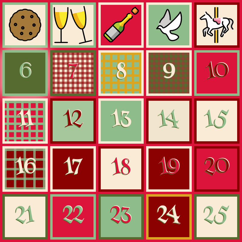 Advent Calendar #1 static token preview
