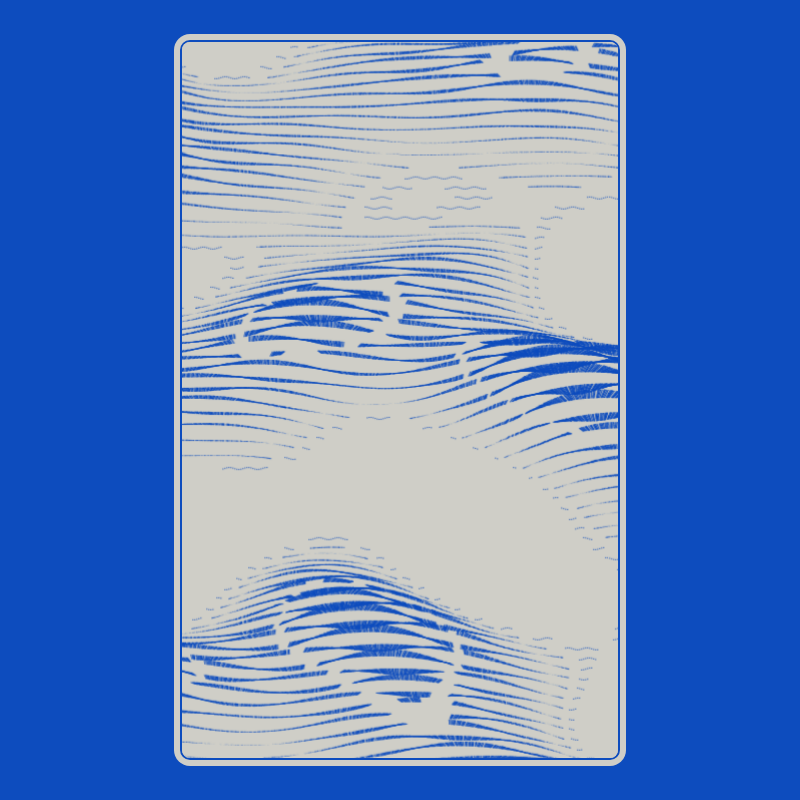 Topographic Playing Card #8 static token preview