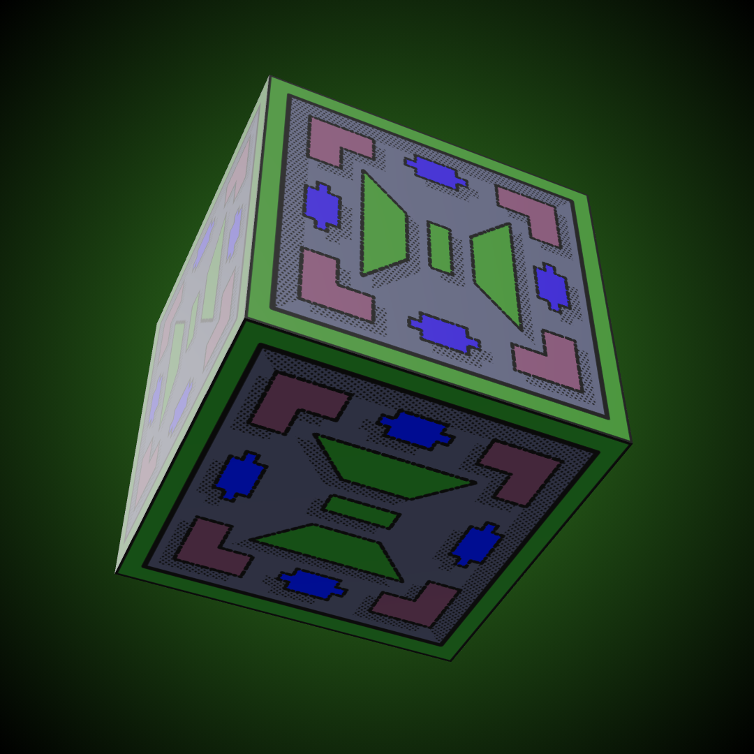 🧊 MYSTERY CUBE GEN1 #8 static token preview