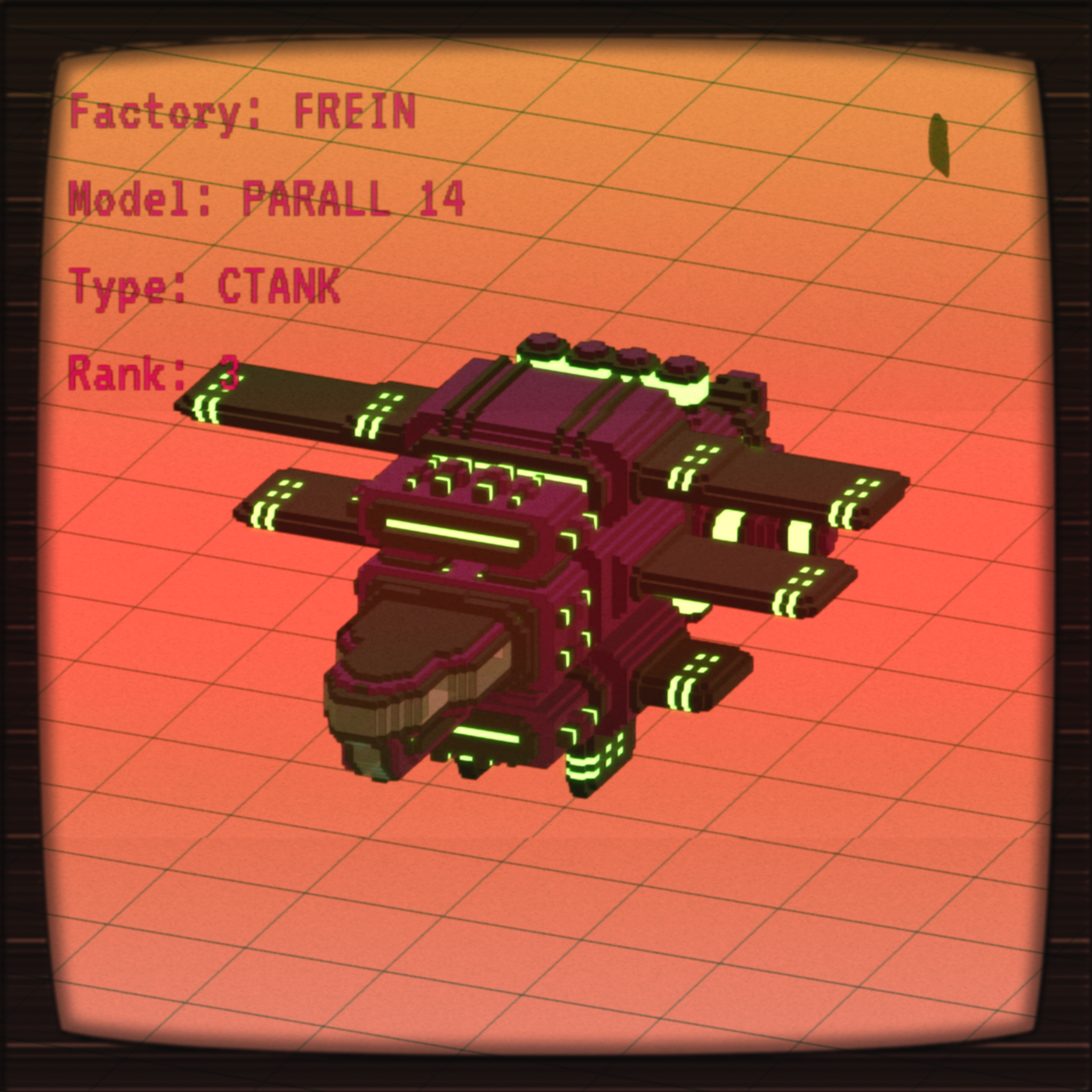 Spaceship Fair Rodeo #17 static token preview