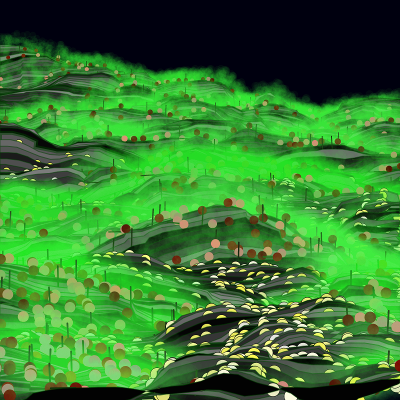 Alien Landscape #10 static token preview