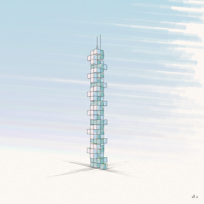Cellular Skyscrapers #5 static token preview