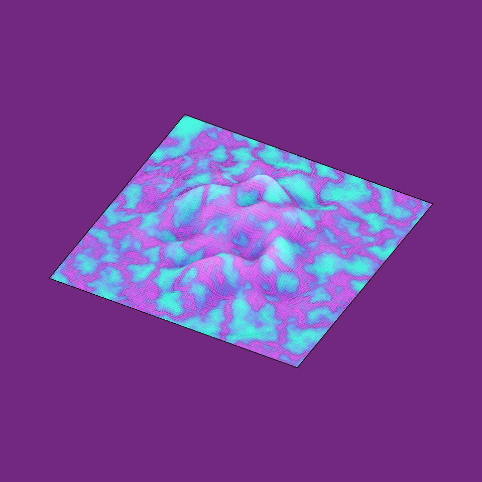 Digital Hills #12 static token preview