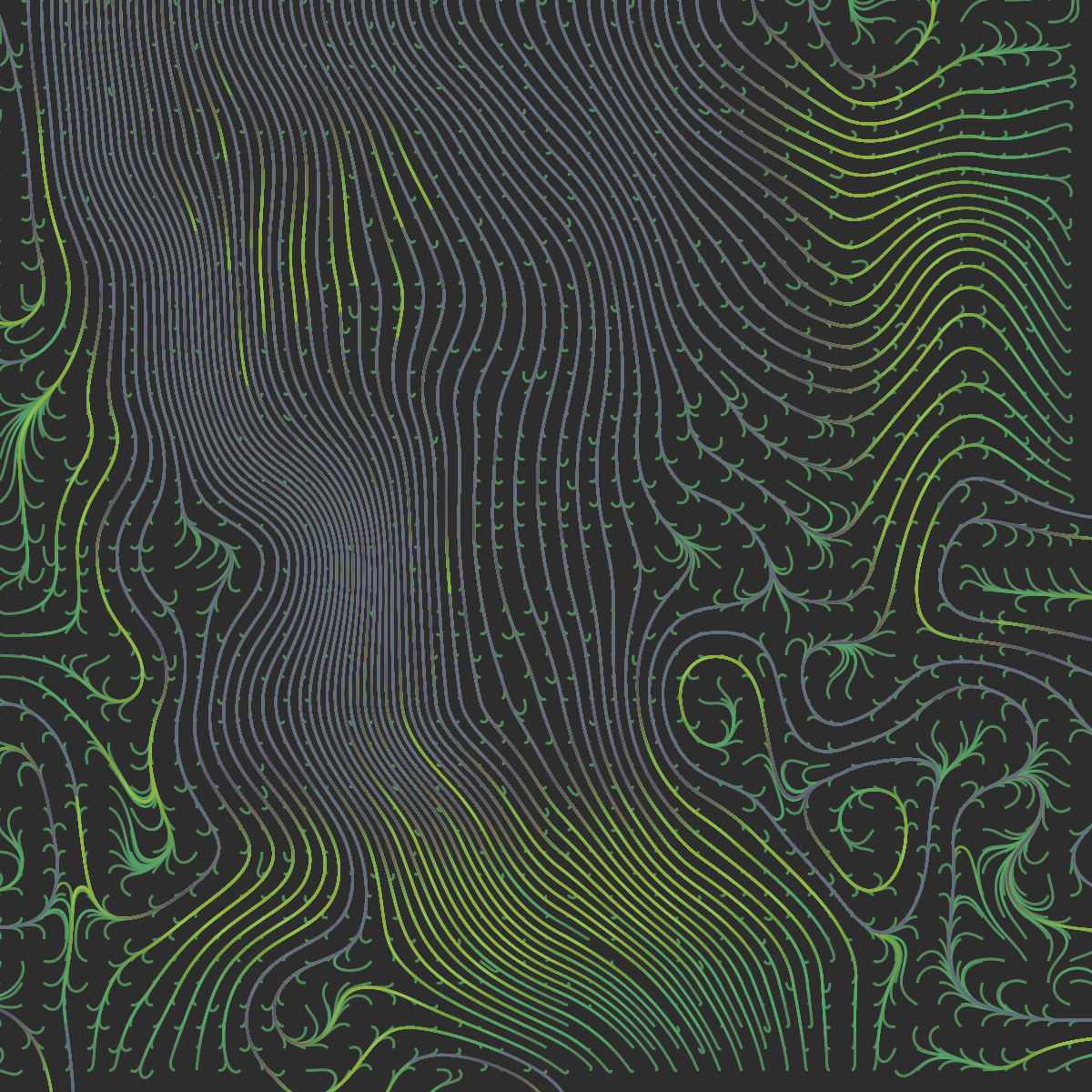 Colored Flowfield Patterns #3 static token preview