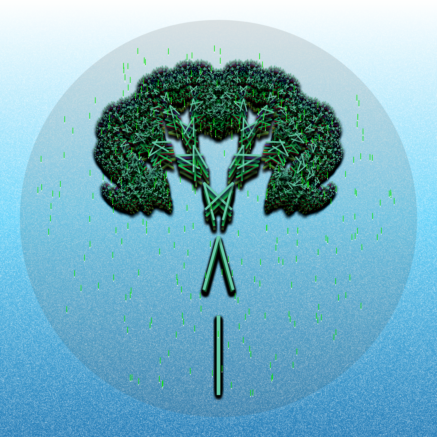 Futuristic Trees #3 static token preview