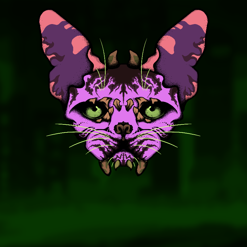 Monster Kitten #4 static token preview