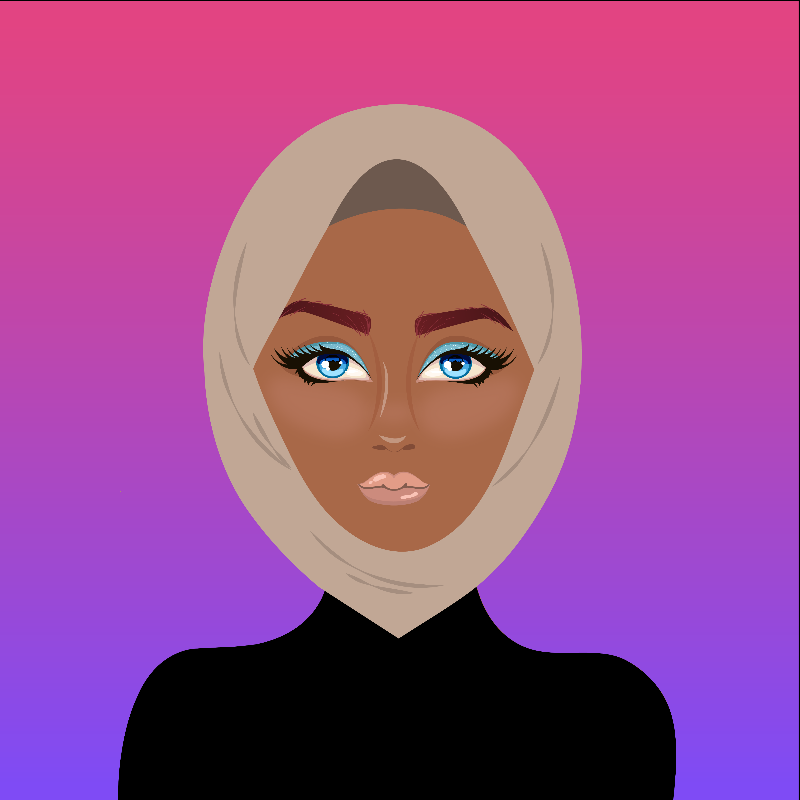 Hijabis NFT #8 static token preview