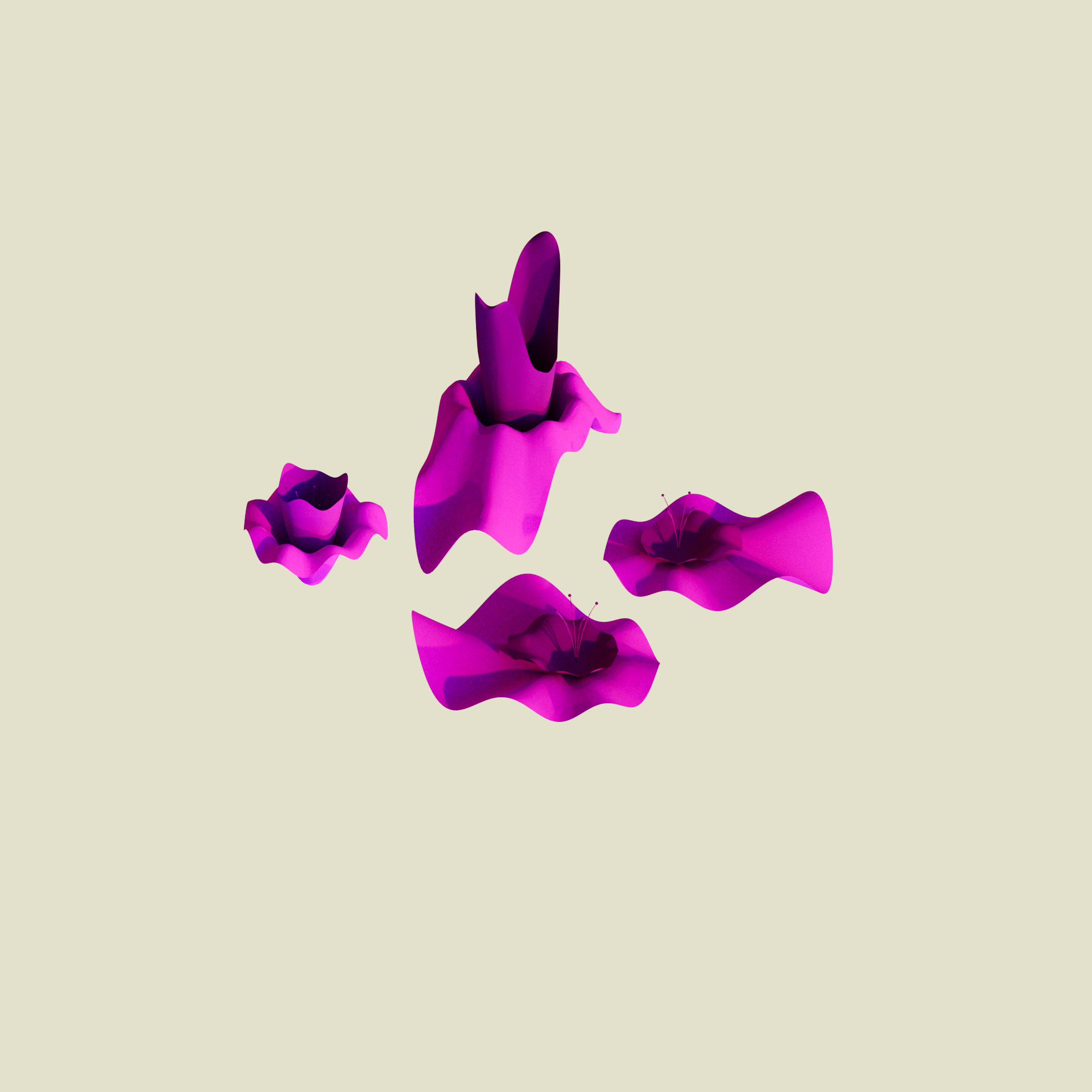 Study of Parametric Flowers #2 static token preview
