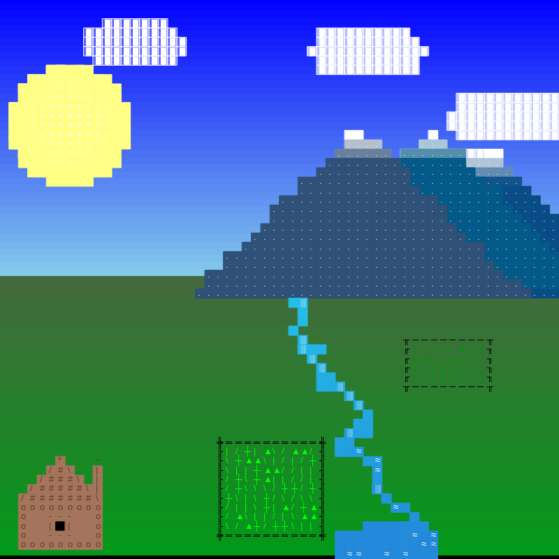 Ascii Timescapes #10 static token preview