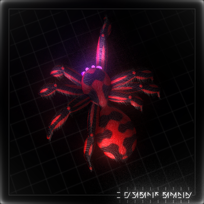 Impure Spiders #7 static token preview