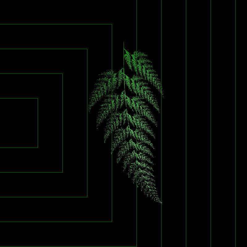 Fractal Leaves #1 static token preview