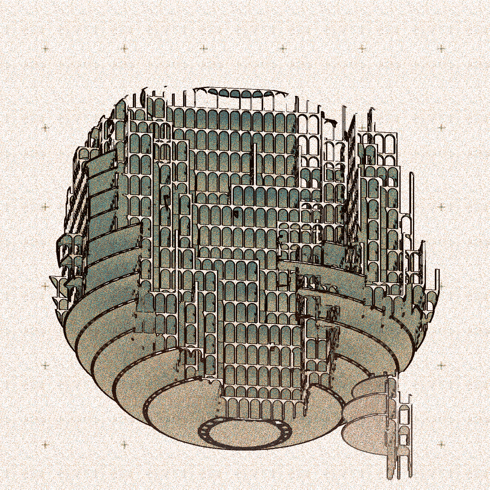 Brutalist #23 static token preview
