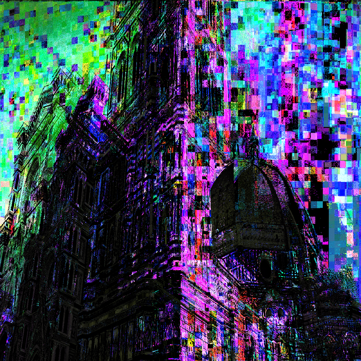 Glitch City #4 static token preview