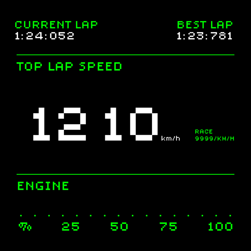 F-1RacingTez #499 static token preview