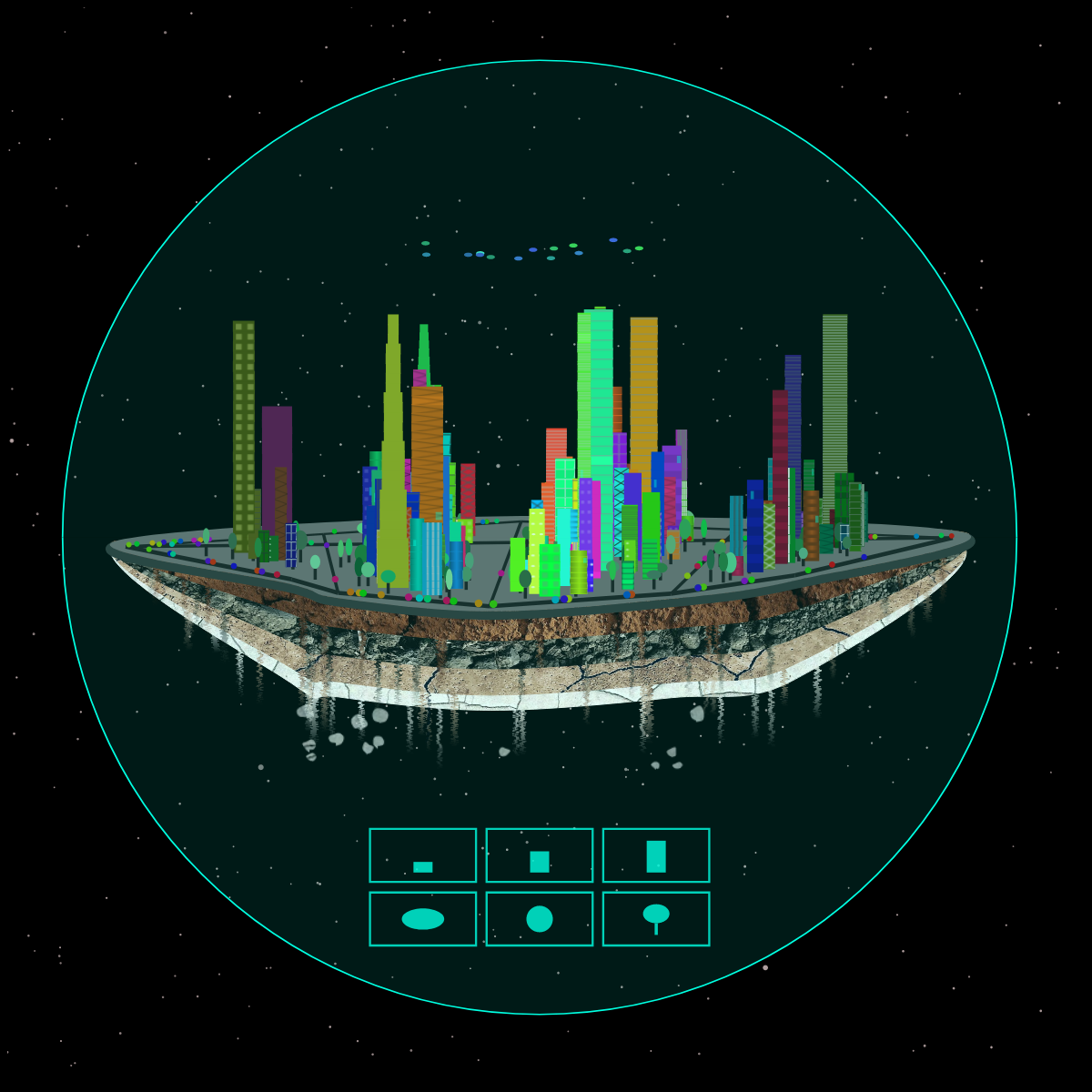 Fluidynamix - Cities #12 static token preview