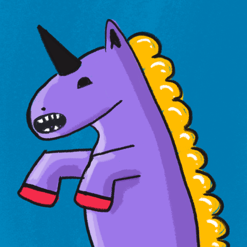 Peculiar unicornos #20 static token preview