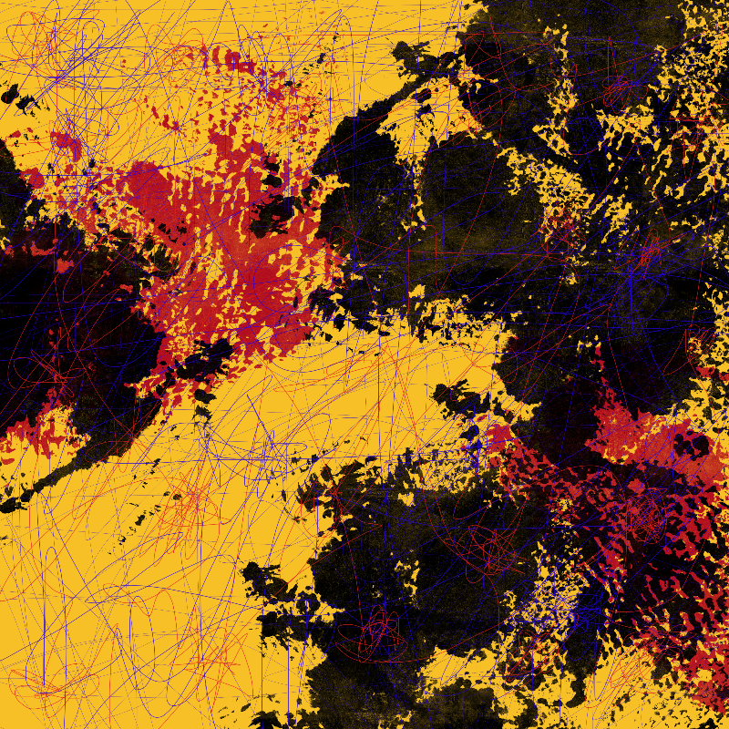 Arts of Chet Abstract 3 #13 static token preview