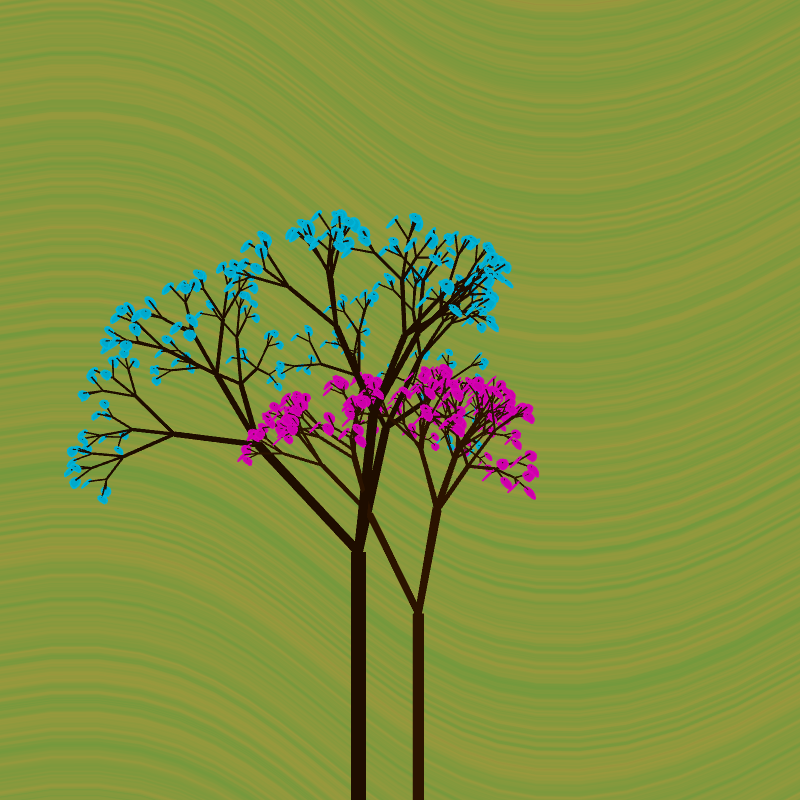 Two Trees #1 static token preview