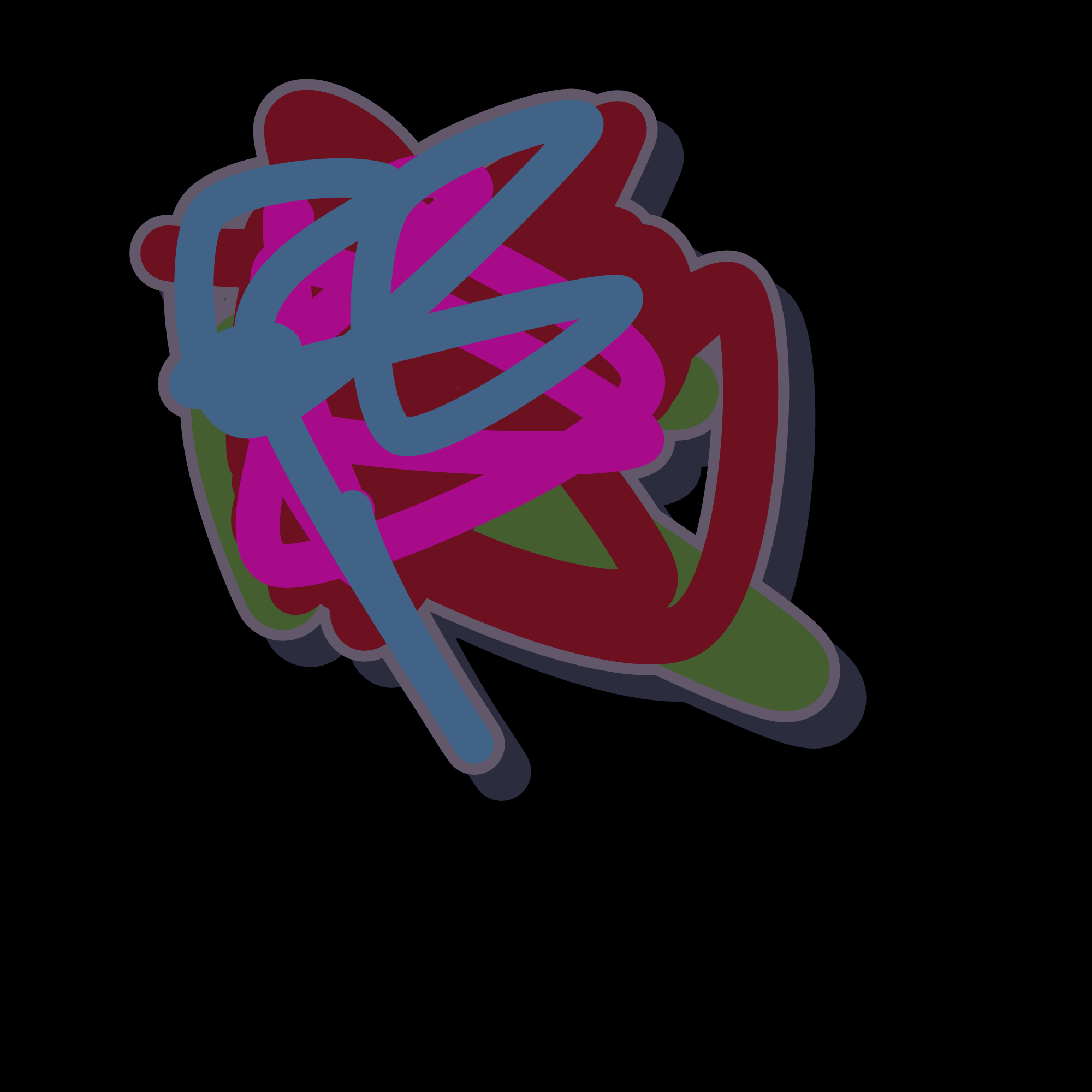 Generative Gestural Abstraction 1 #15 static token preview