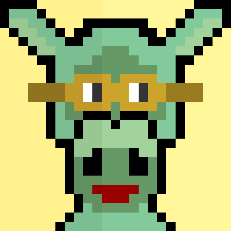 Morixels Donkey #1 static token preview