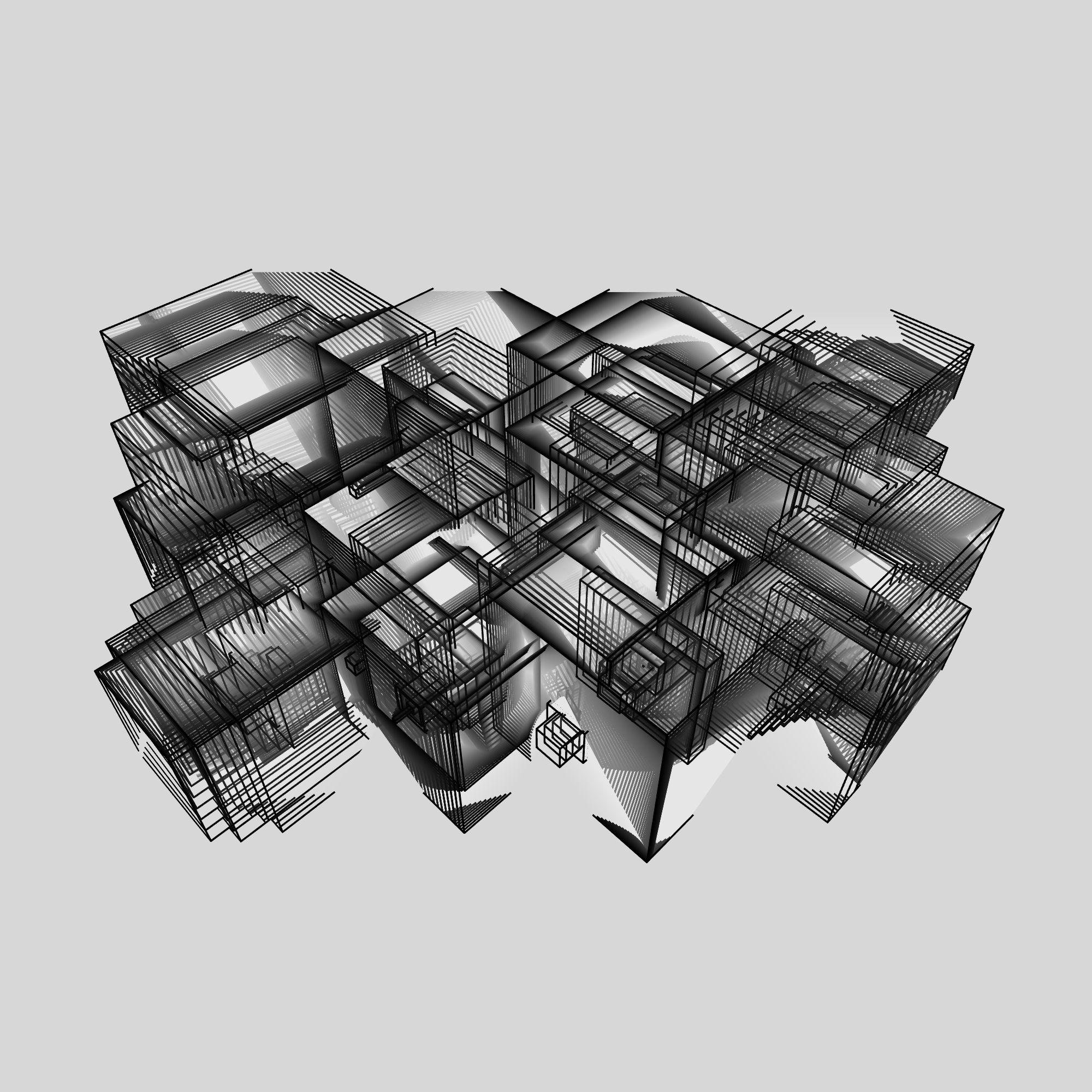 Intertwined Boxes #5 static token preview