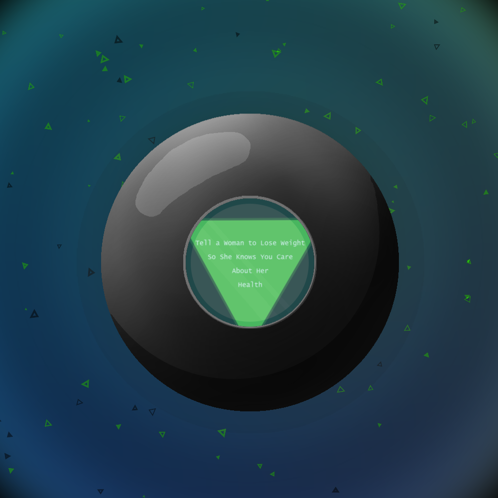 Malevolent 8 Ball #25 static token preview