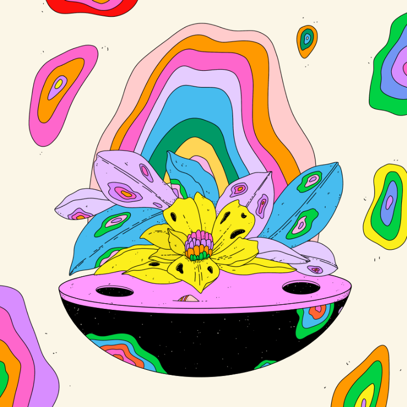 🌈🌴🪐 #157 static token preview