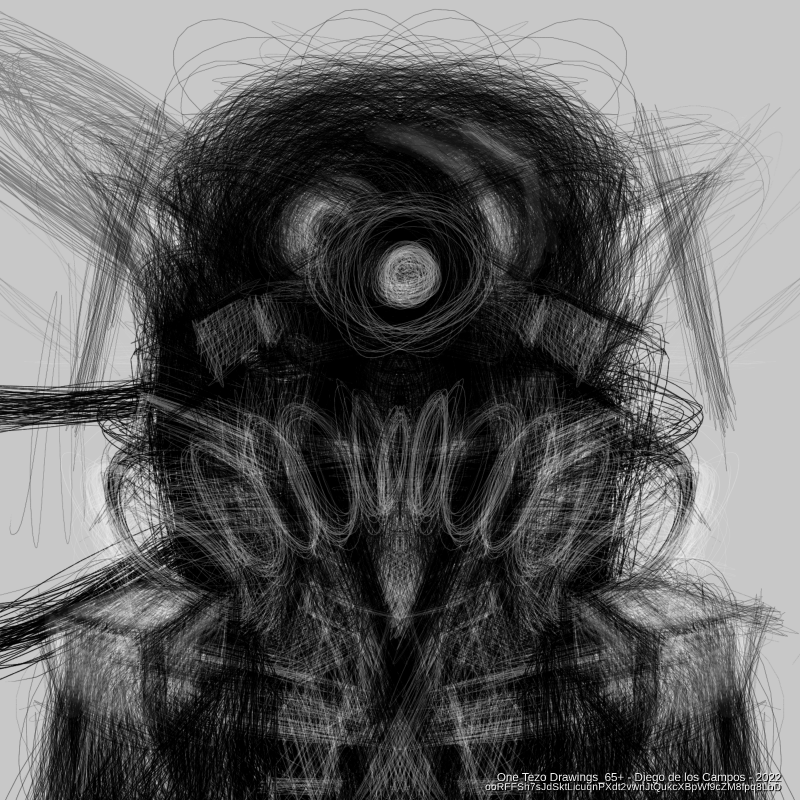 One Tezo Drawings_65+ #23 static token preview