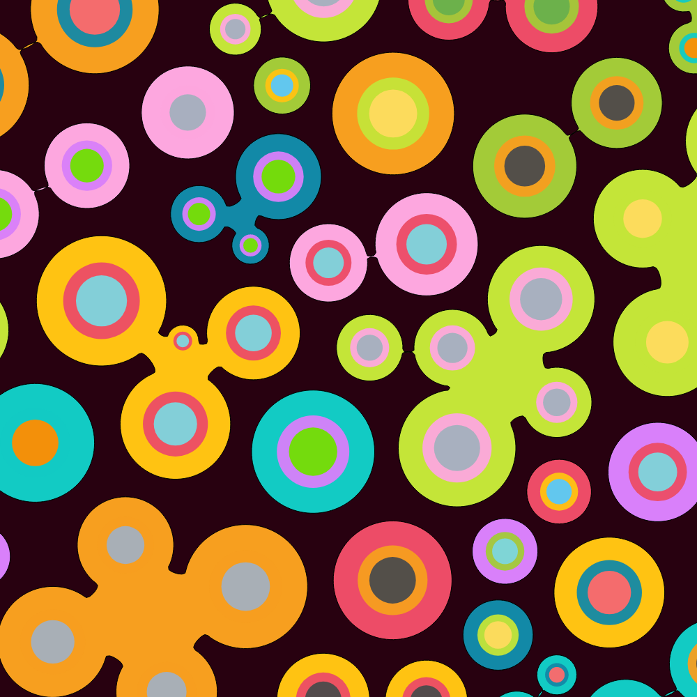 Colorful cartoon shapes(free edition) #8 static token preview