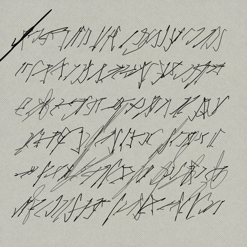 asemic #1 static token preview