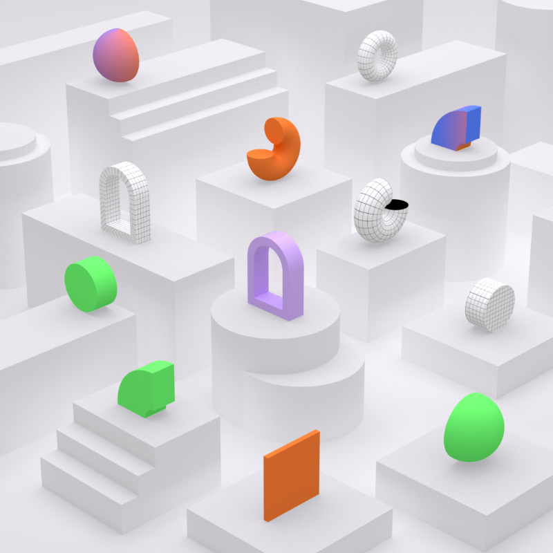 GEOMETRY GUBAHAN #19 static token preview