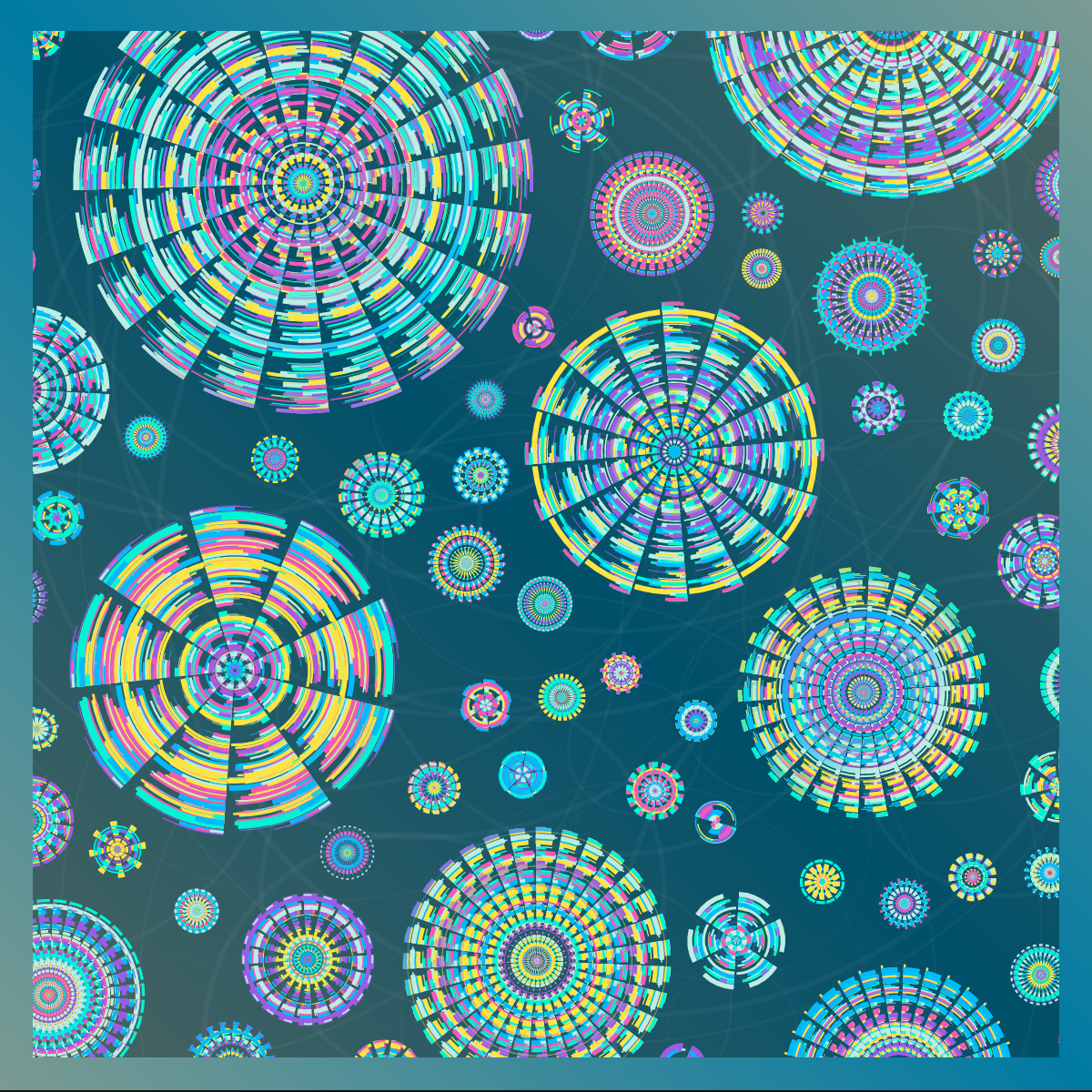 Kaleidoarcs #4 static token preview